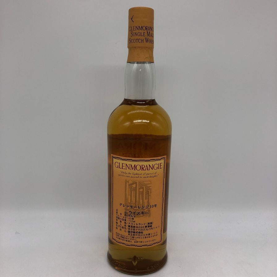 グレンモーレンジ 10年 旧ボトル 750ml 43% 箱付/750ml/未開栓 グレンモーレンジ 10年 750ml 43% 未開栓- メルカリ