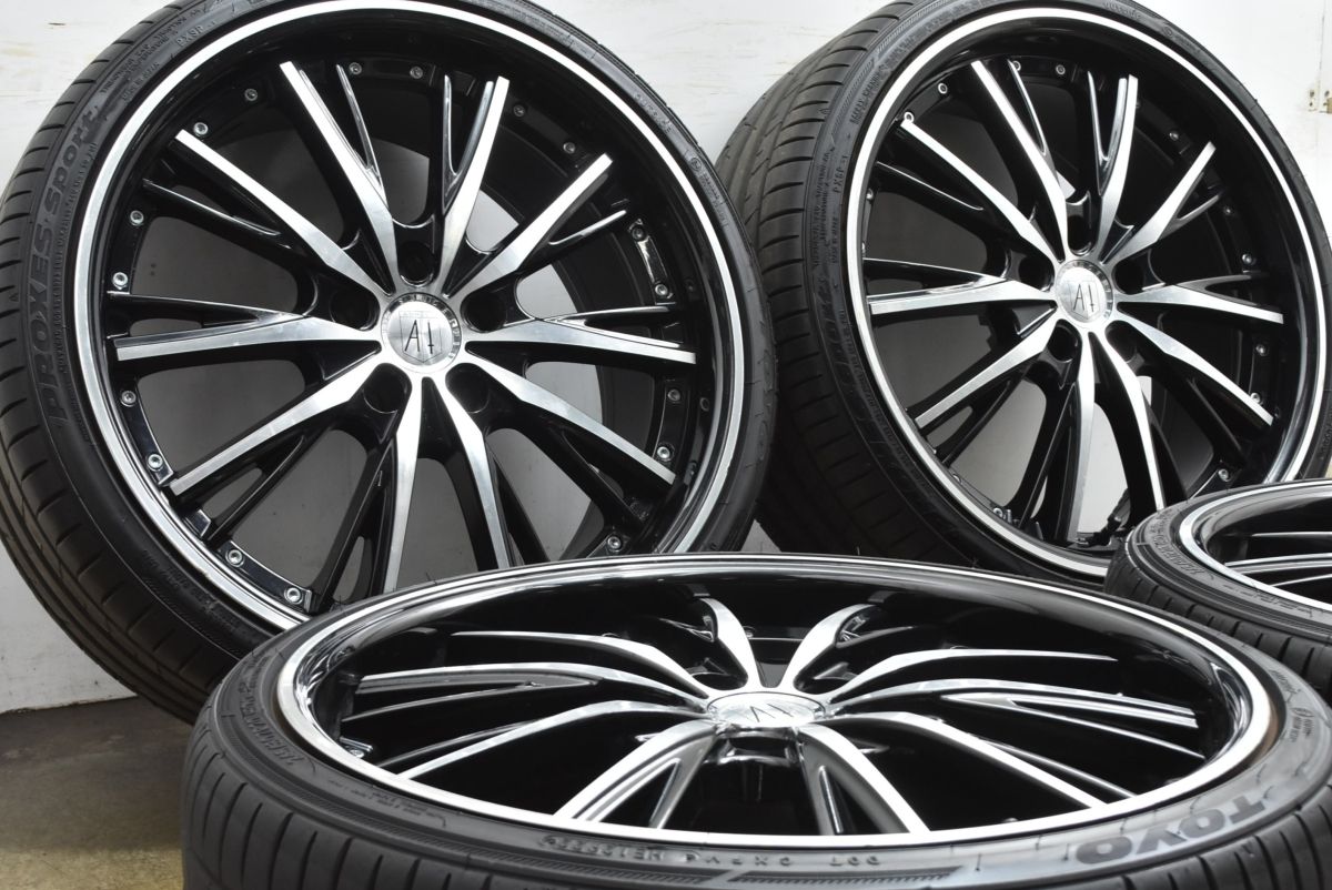 大口径】アネーロコラソン シャルマン 20in 8.5J +28 PCD120 2022年製