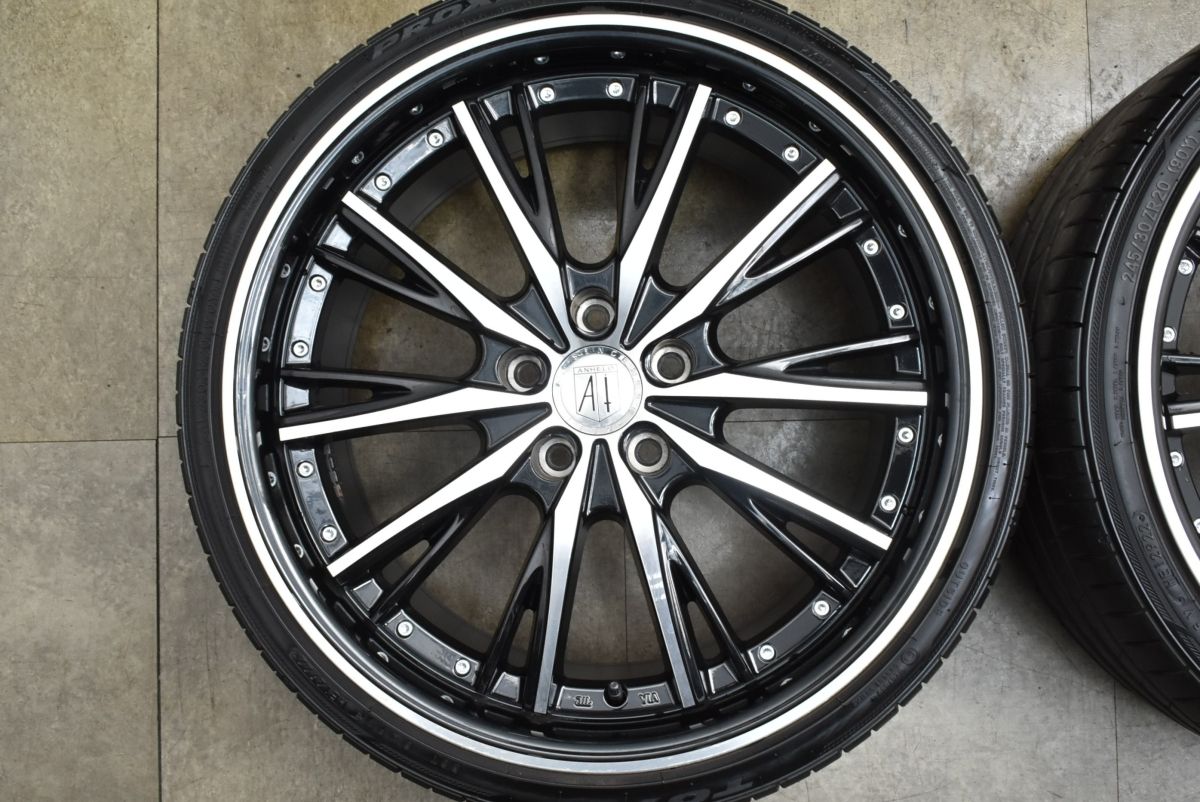 20インチ アネーロ　コラソン　シャルマン 大口径】アネーロコラソン シャルマン 20in 8.5J +28 PCD120 2022年製