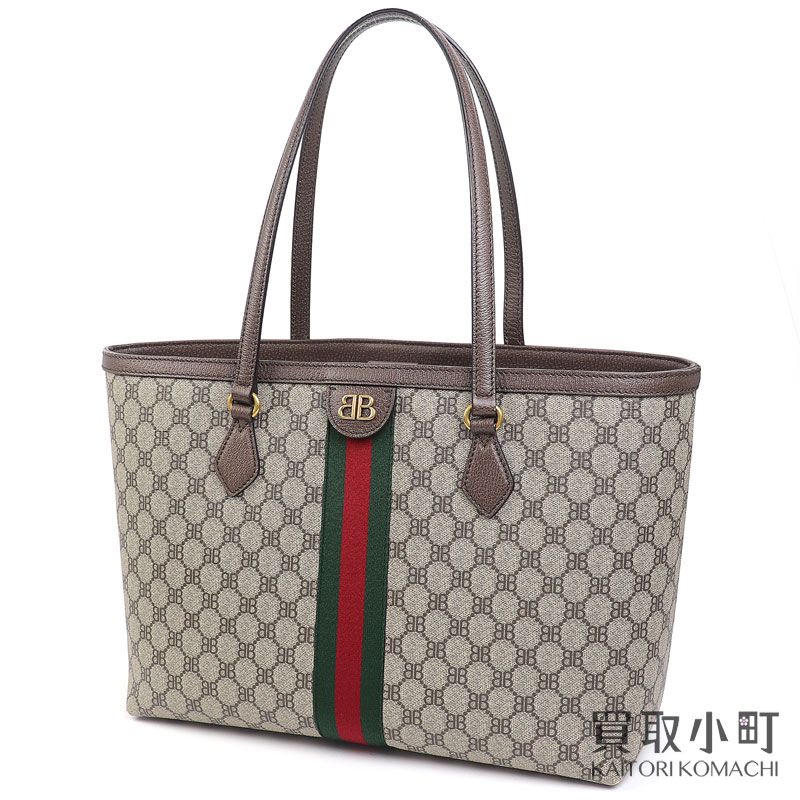 希少 バレンシアガ グッチ ミディアムトートバッグ 未使用 GUCCI BALENCIAGA グッチ バレンシアガ ネオ クラシック ミディアム
