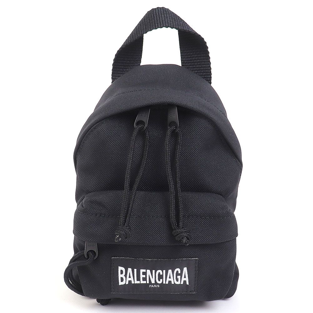 バレンシアガ エクスプローラー ミニクロスボディ バッグ ブラック