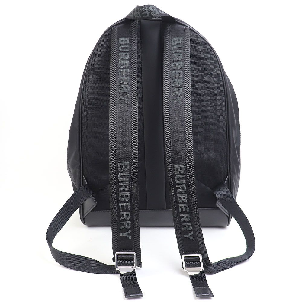 バーバリー ジェット ロゴプリント バックパック ブラック エコ