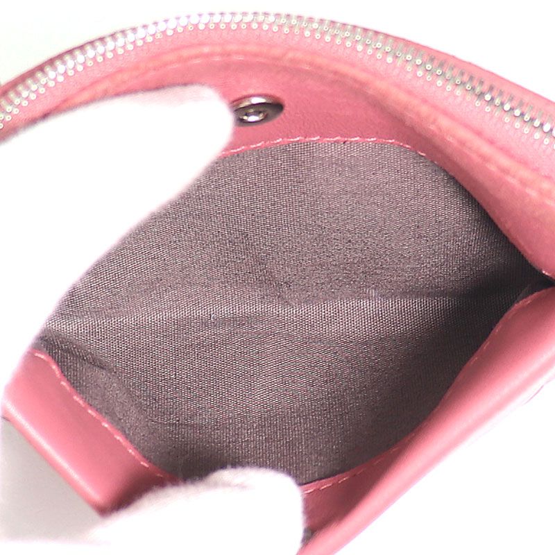 ボッテガヴェネタ イントレチャート キーリング付きコインケース