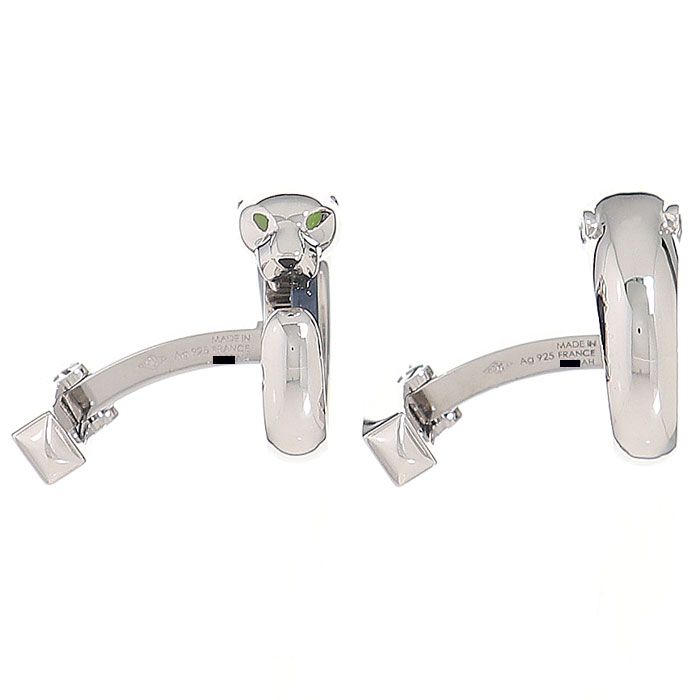 カルティエ パンテール ドゥ カルティエ カフリンクス スターリング