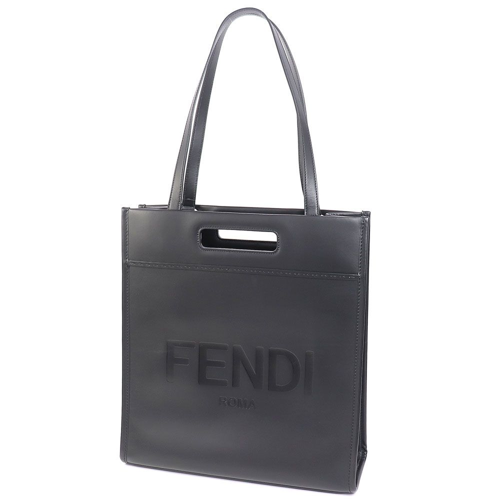 フェンディ ショッピングバッグ ロゴエンボス バーティカルトート