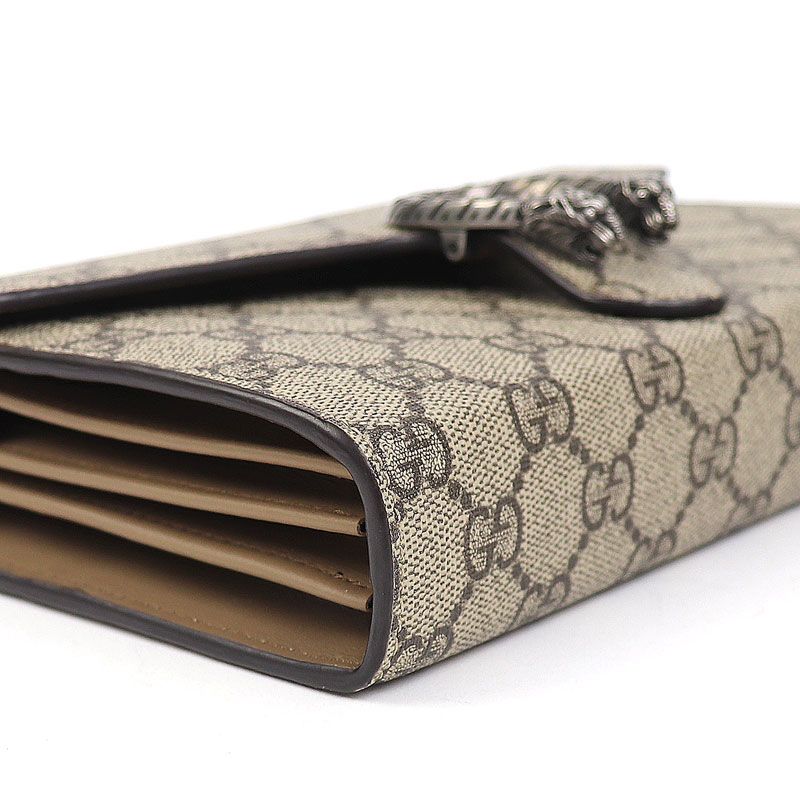 グッチ ディオニュソス GGスプリーム チェーンウォレット ミニ