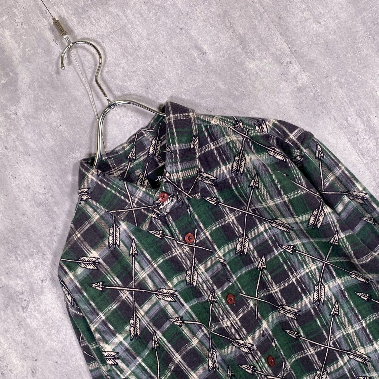 DRIES VAN NOTEN Archive vintage ZIPPER チェック シャツ ドリス