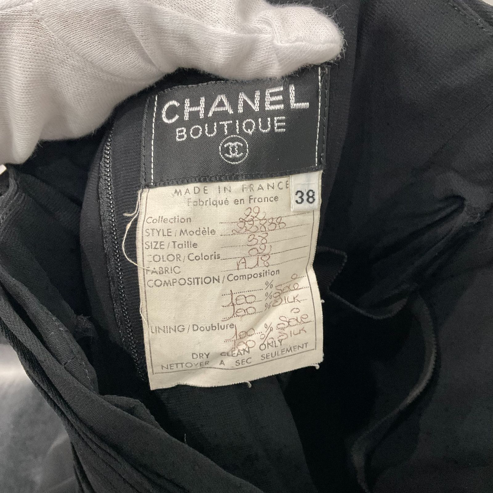 シャネルCHANEL06Pサイズ38シルクスカート美品 CHANEL 1990 シルクスカート 38 スカート D25064319 - メルカリ