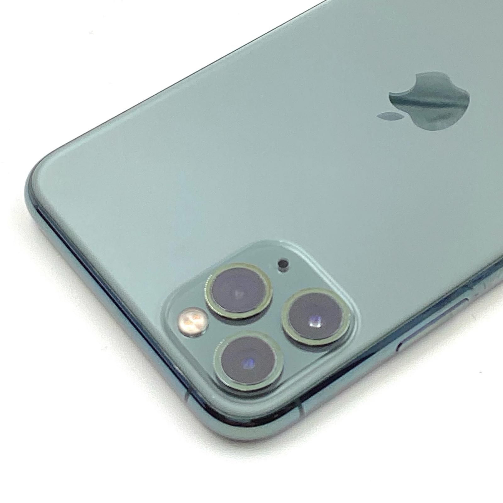 iPhone 11 Pro Max 256GB ミッドナイトグリーン docomo SIMフリー 白