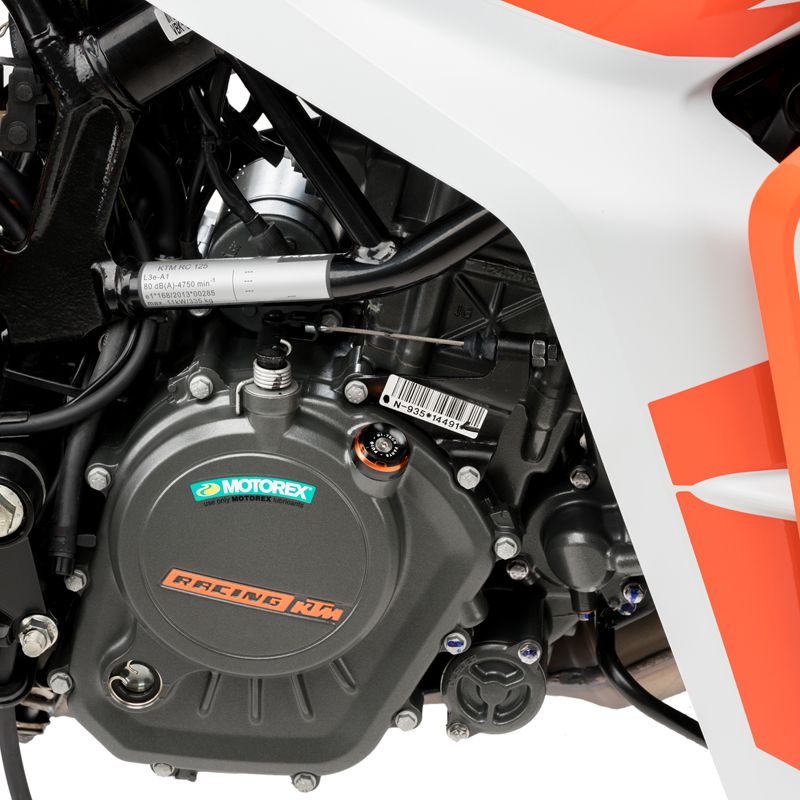 Puig 20348T OIL CAP TRACK M16×P1.5 [ORANGE] オイルキャップ
