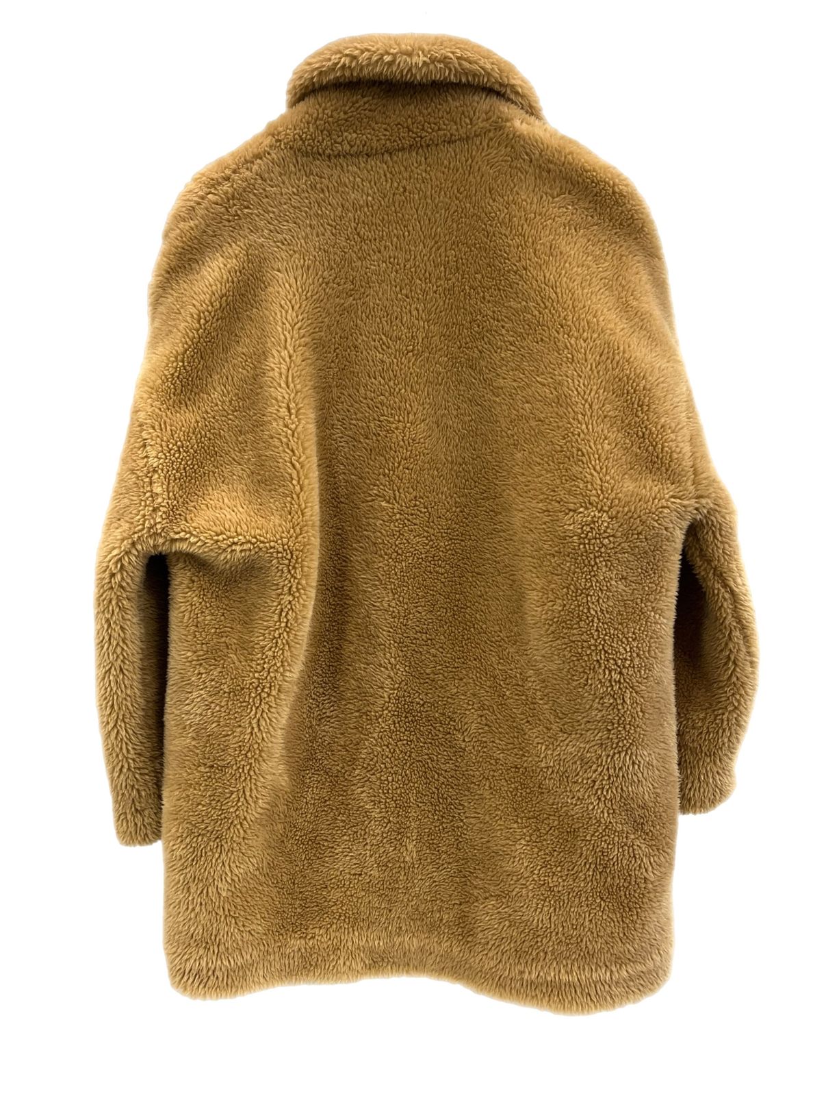 ザラ ZARA テディコート ボアコート ジャケット ブラウン USA:L 101LT 