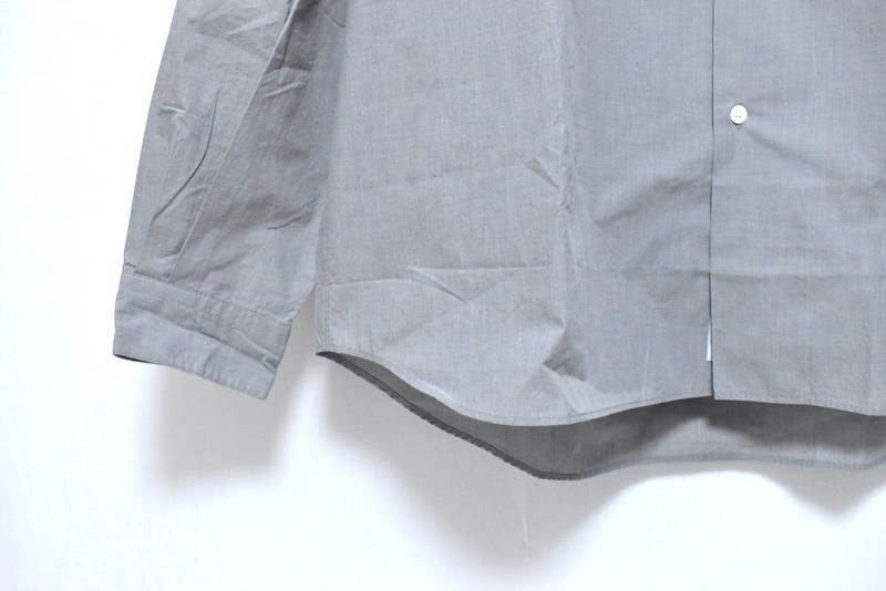 新品 nanamica Open Collar End On End Shirt【L】【XL】 S25SG063 H