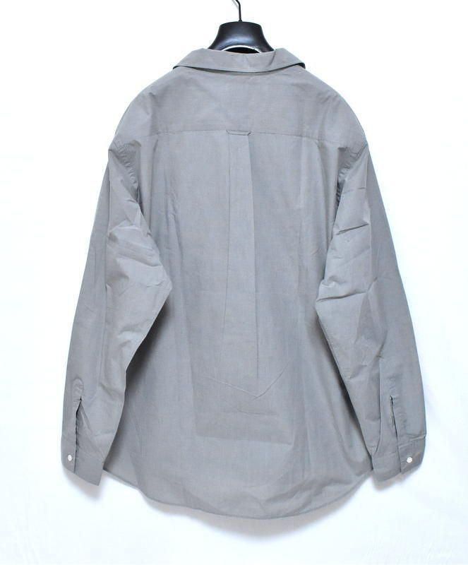 新品 nanamica Open Collar End On End Shirt【L】【XL】 S25SG063 H