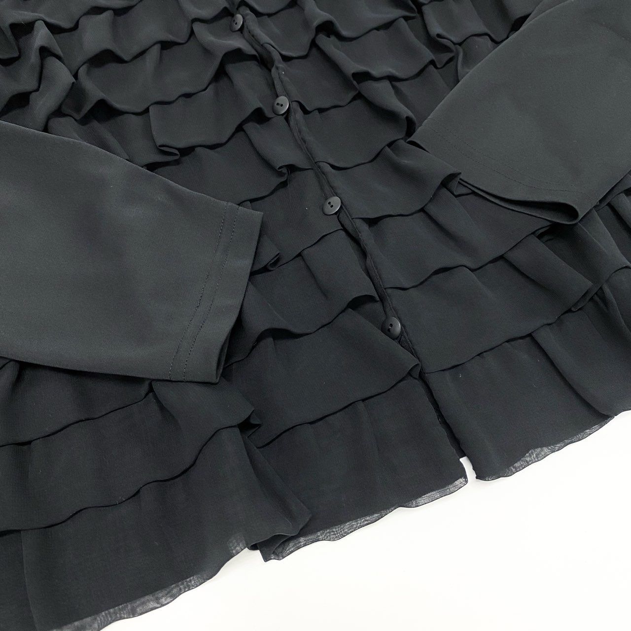 67k20《美品》TOKUKO 1er VOL トクコプルミエヴォル フリルジャケット  