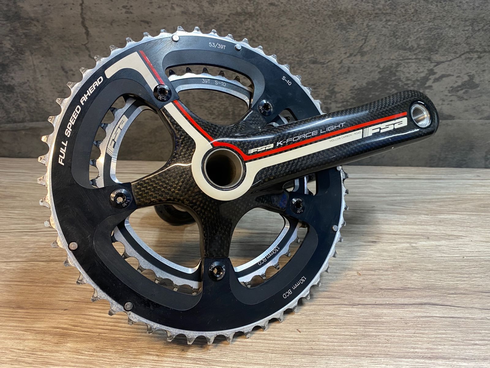 JM624 FSA K-FORCE LIGHT クランクセット 53/39T 10S 170mm Φ24 - メルカリ