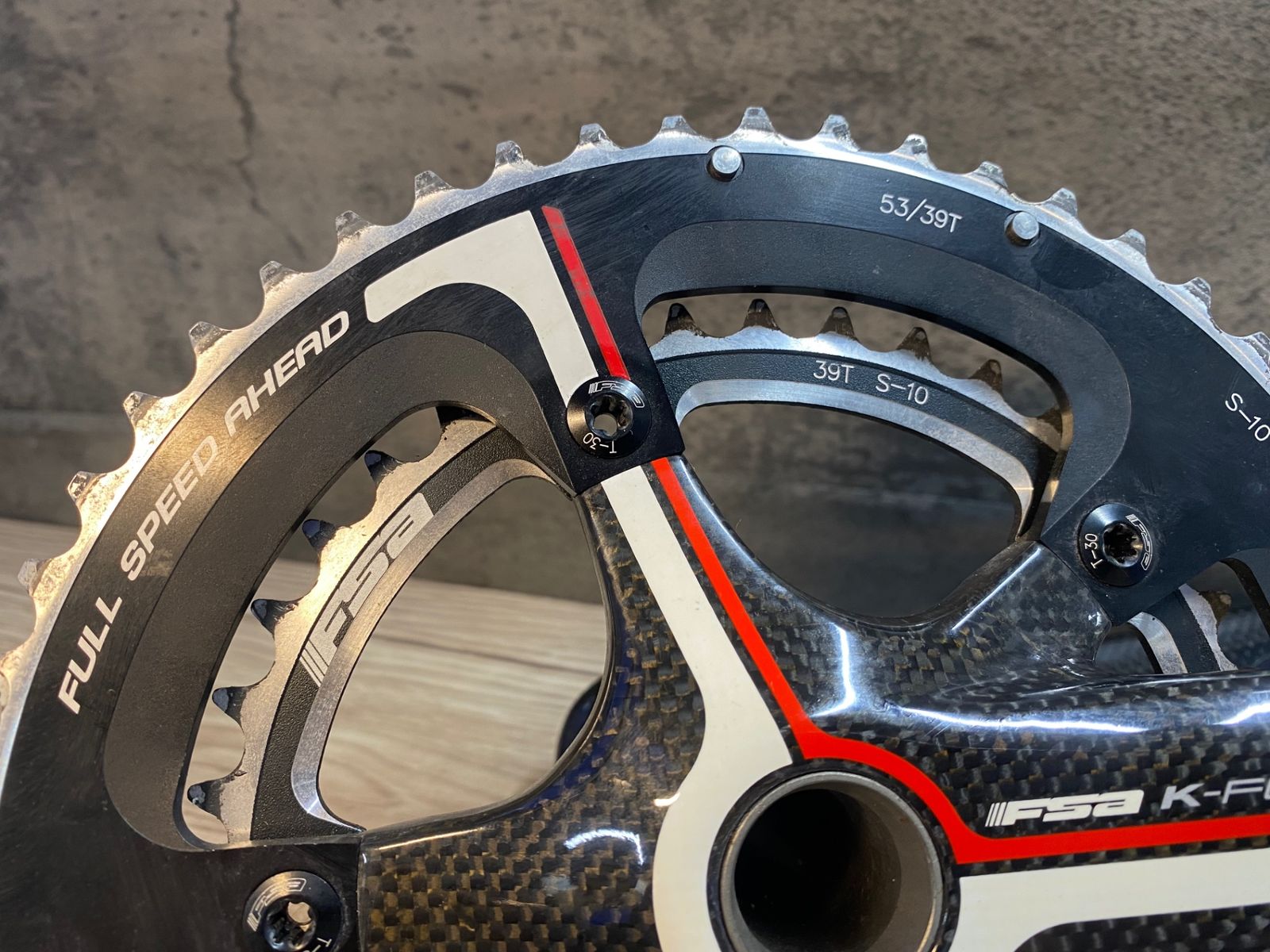 JM624 FSA K-FORCE LIGHT クランクセット 53/39T 10S 170mm Φ24 - メルカリ