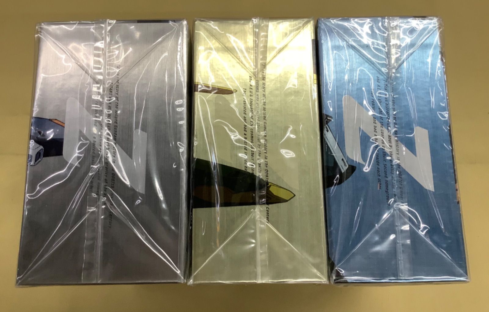 機動戦士Zガンダム」DVDメモリアルボックス3点&劇場版3点 未開封