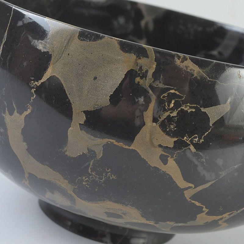 茶道具 秀観作 金鉱山石 天然石茶碗 共箱 N S375 - メルカリ