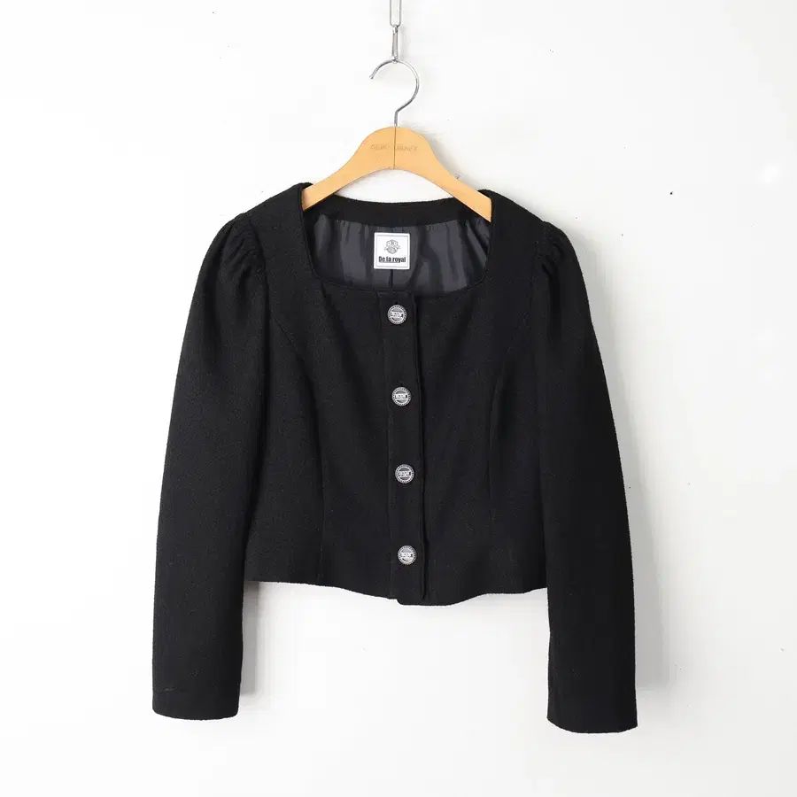 44/ドゥラロイヤル クロップドジャケット スカート セット