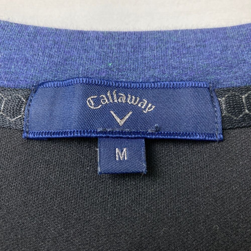 サイズ：M CALLAWAY キャロウェイ スウェット トレーナー ネイビー系
