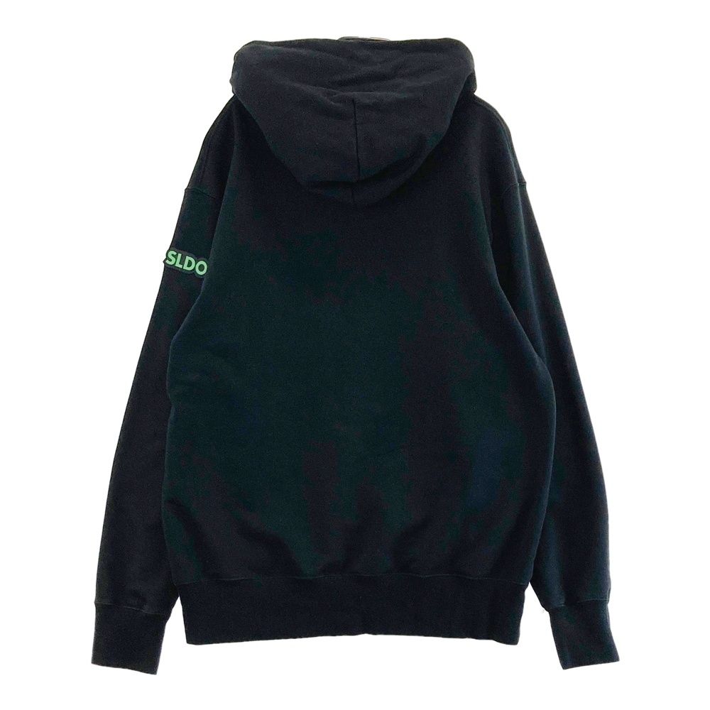 サイズ：XXL SLDO. エスルド 裏起毛 スウェットパーカー ブラック系