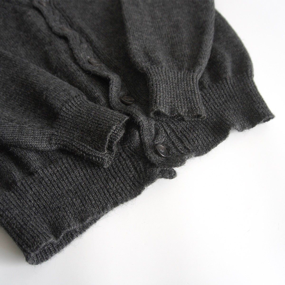 y's ワイズ　ヨウジヤマモト☆ウールカーディガン Y's AW24 STYLE HIGHLIGHTS | Yohji Yamamoto (ヨウジヤマモト