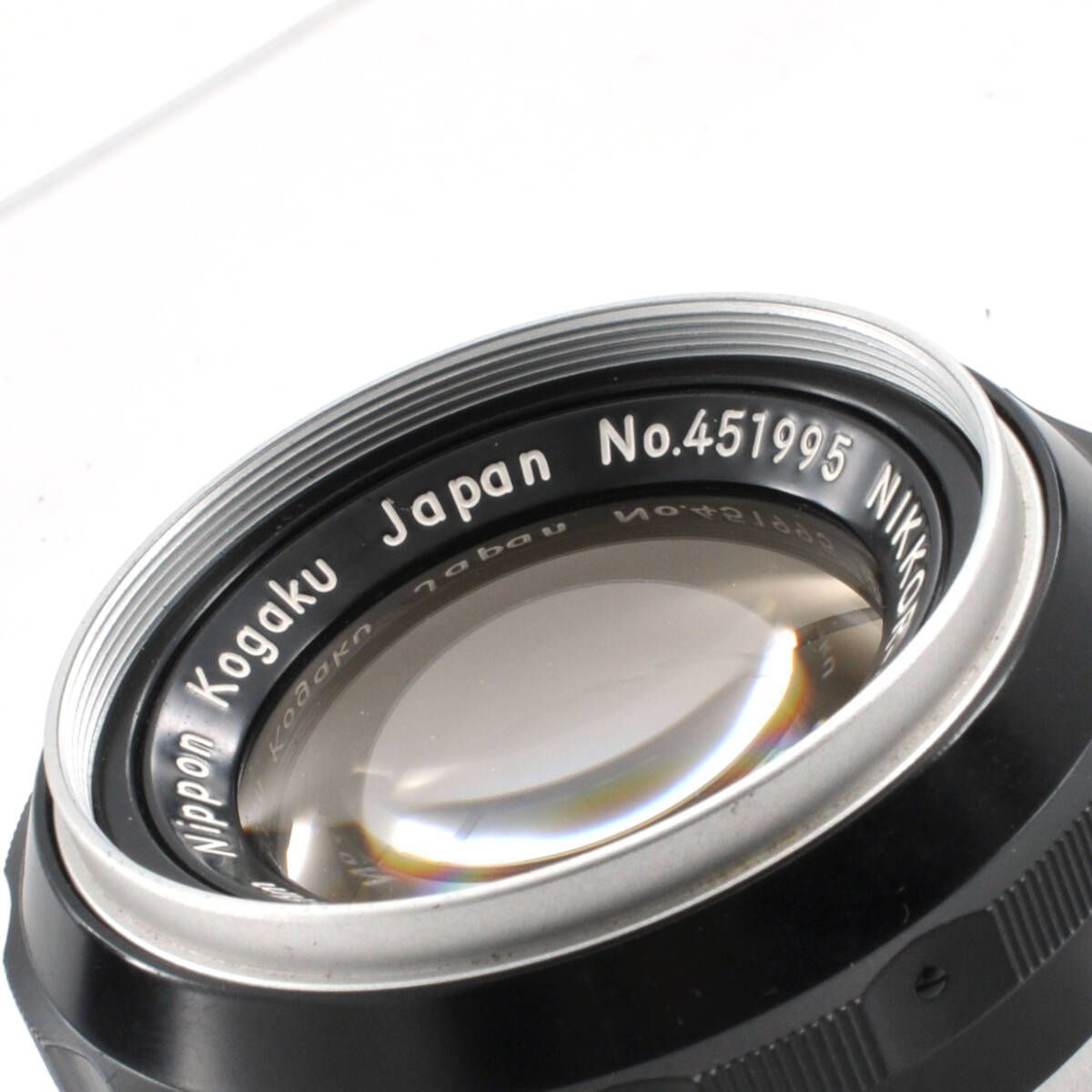 ニコン】美品 Nippon Kogaku NIKKOR-S 50mm F1.4 単焦点レンズ #P559