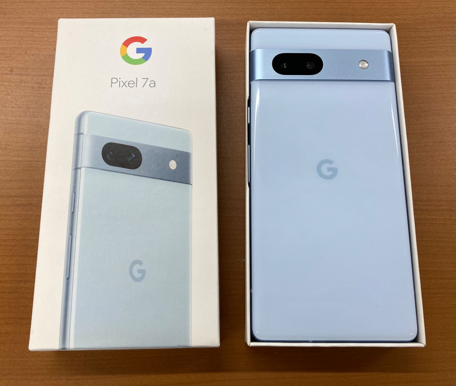 ジャンク品 Google Pixel 7a 128GB Sea 画面ヒビあり Android