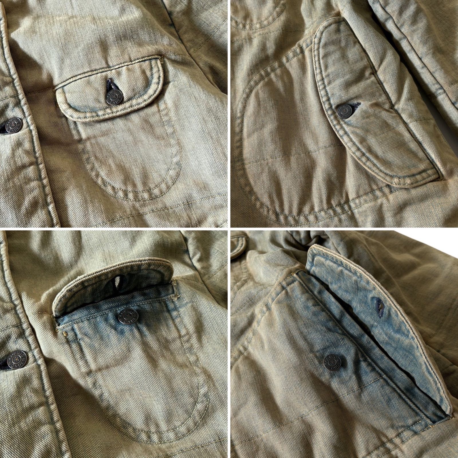 90s 初期 COSMIC WONDER コズミックワンダー デニム中綿ジャケット