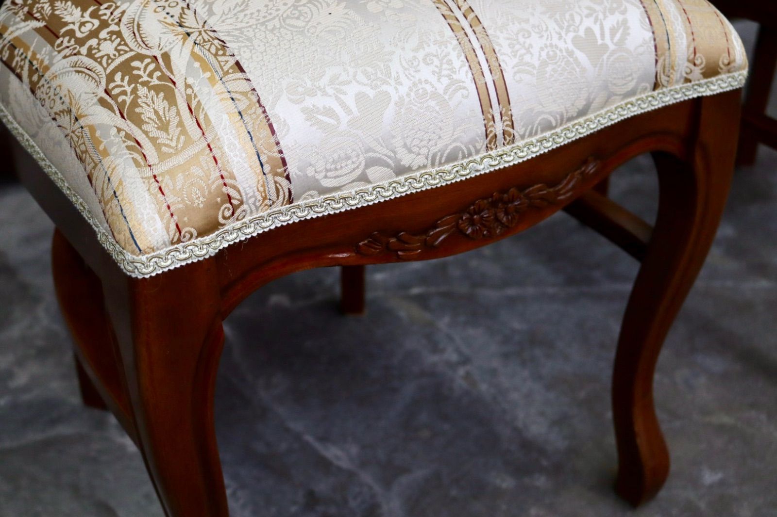 GMIK102G○イタリア製 アンティーク ダイニングチェア アームレス GMIK102G○イタリア製 アンティーク ダイニングチェア アームレス