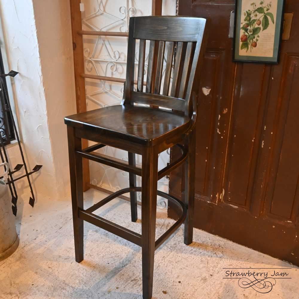 IFU-413-2 英国ヴィンテージ カウンターチェア ハイチェア