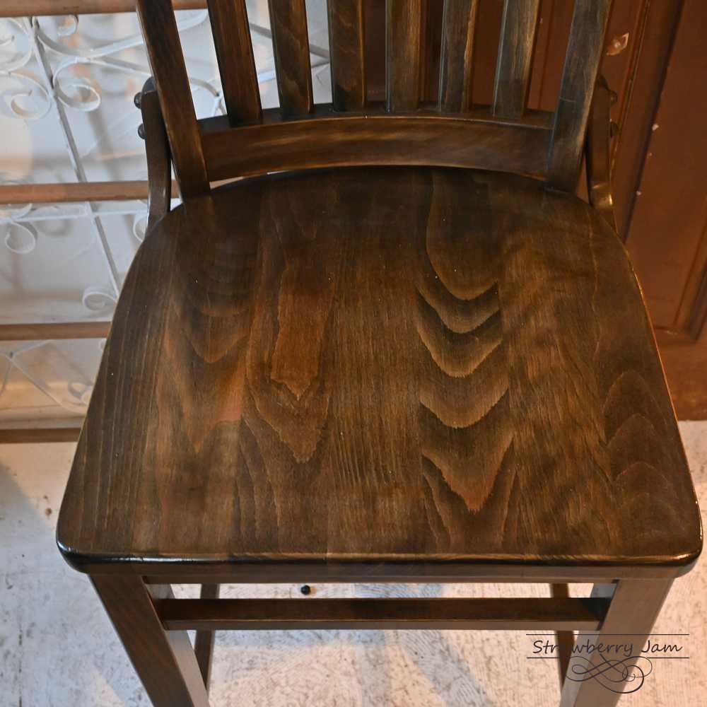 カウンターチェア 英国ヴィンテージ ハイチェア BAR IFU-413-1 IFU-413
