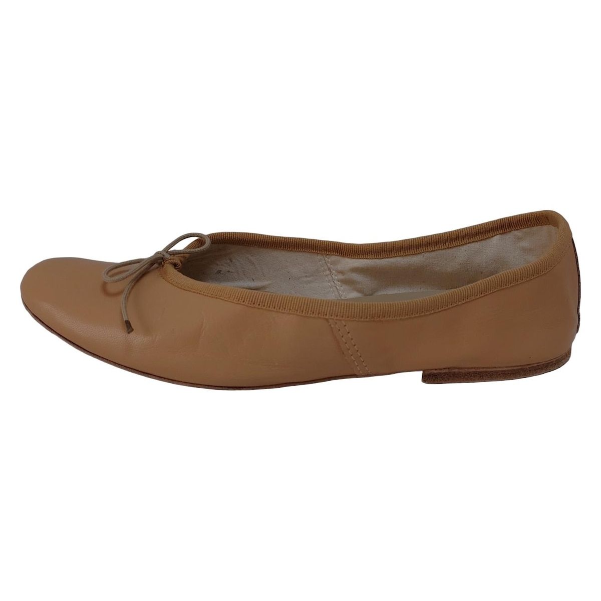 E.PORSELLI(ポルセリ) フラットシューズ 40 レディース - ベージュ