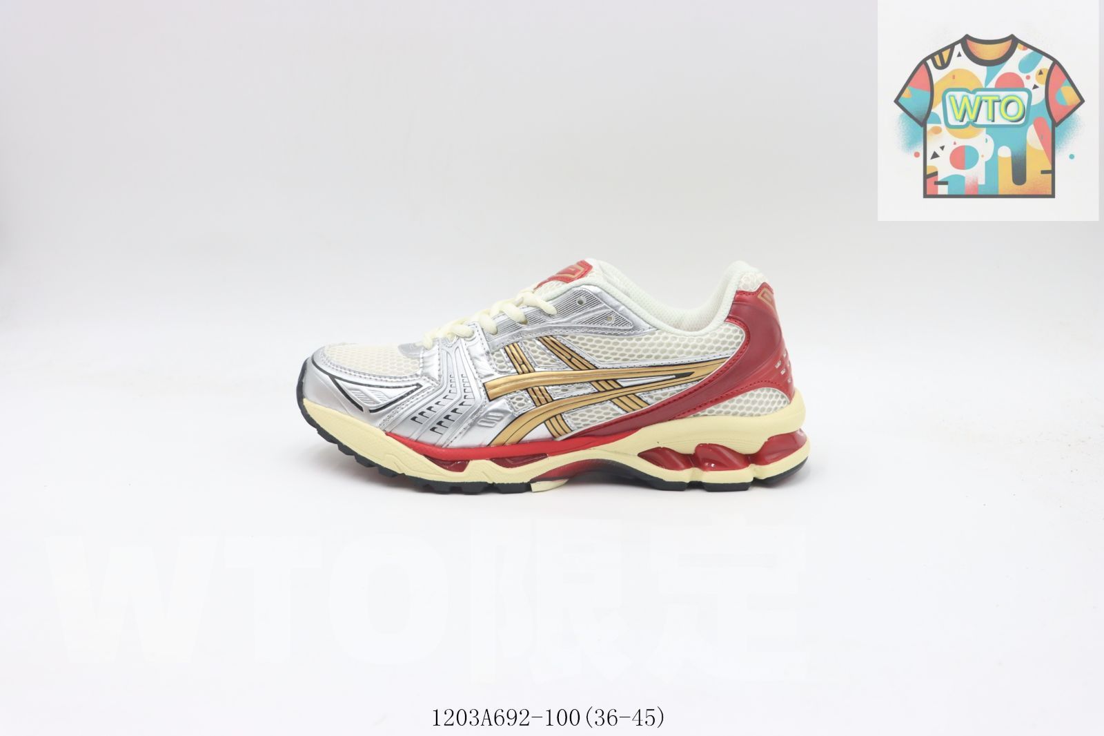 今日特価】ASICS アサイックス ランニングシューズ 白金赤 1203A692