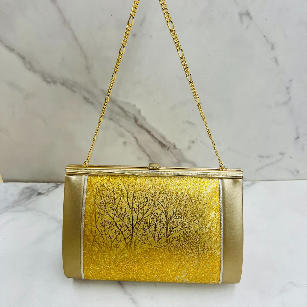 やまと 和装バッグ 草履 セット ゴールド 鳳苑 高級 フォーマル 成人式