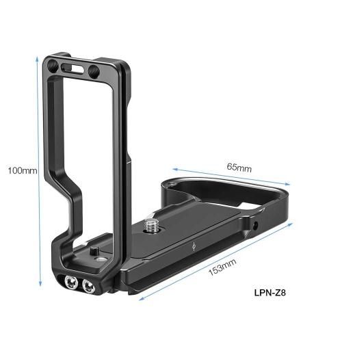 レオさん専用10-3 新品】レオフォト コレクション LPN-Z8 L型プレート ブラック Leofoto