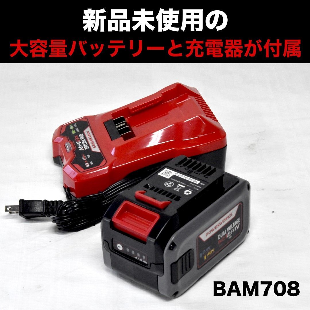 電動除雪機】【バッテリー新品】電動除雪機 （中古・美品本体＋新品大