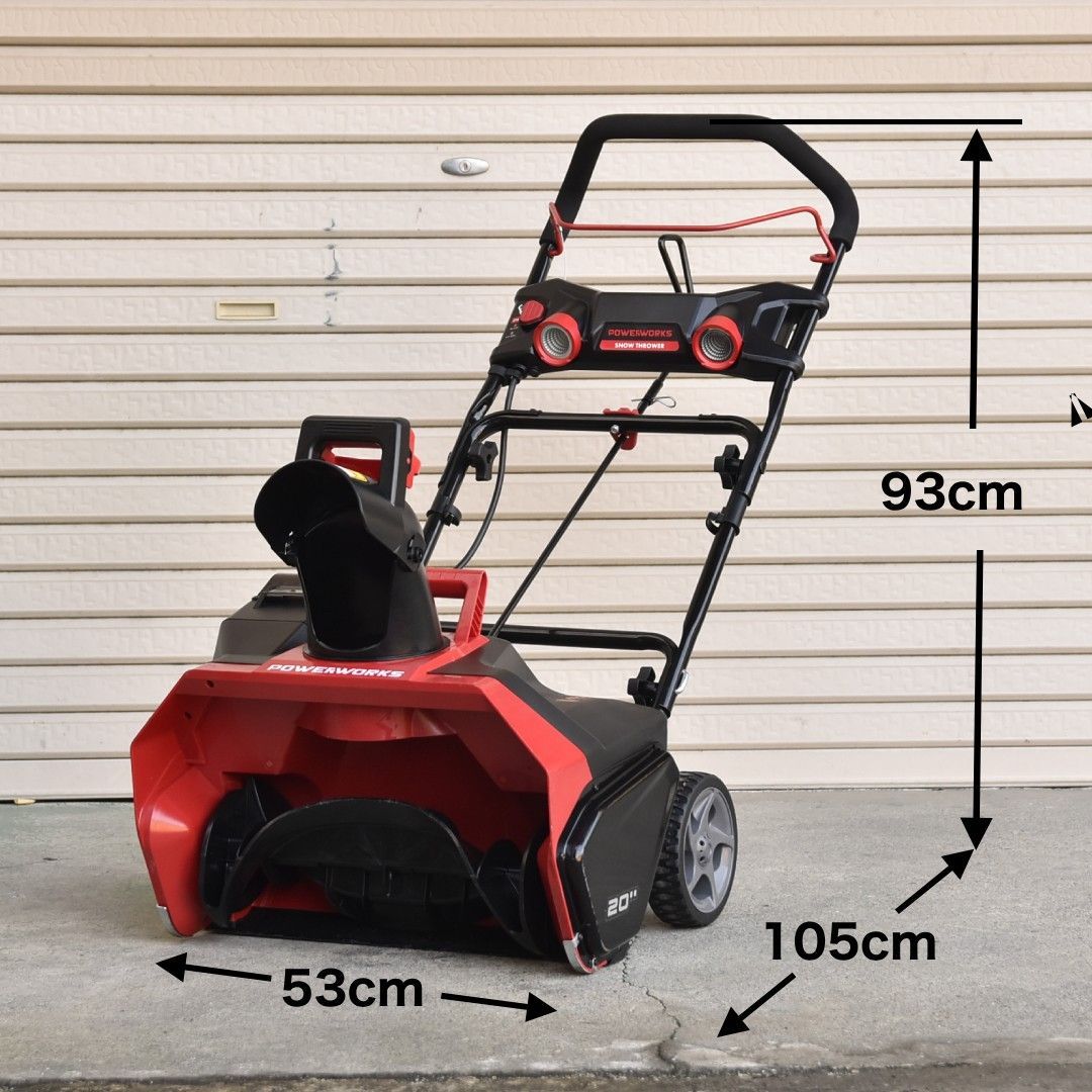 電動除雪機】【バッテリー新品】電動除雪機 （中古・美品本体＋新品大