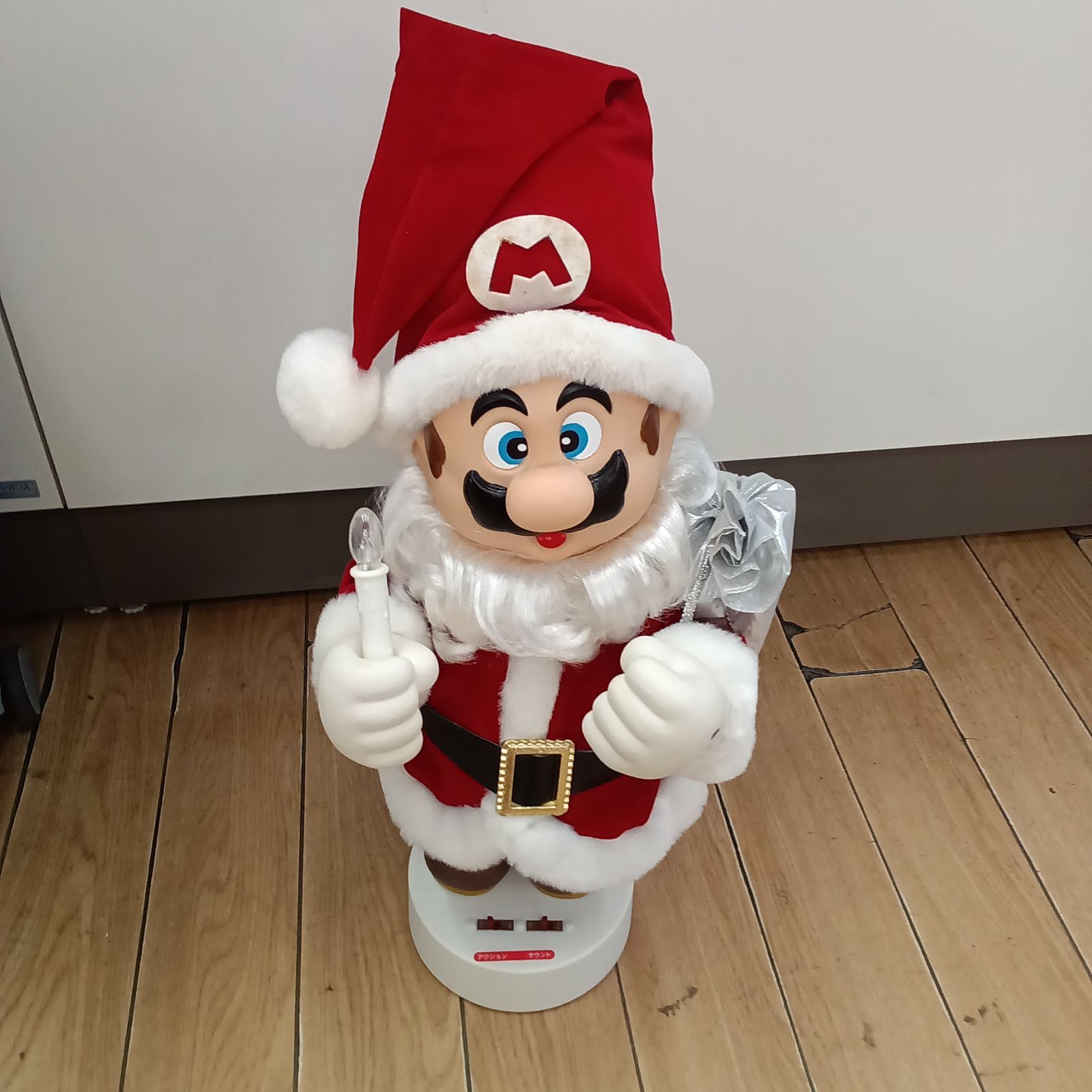 マリオ　サンタ人形　任天堂 ☆リユースのサカイつくば店☆ 任天堂 【希少レア】 スーパーマリオ