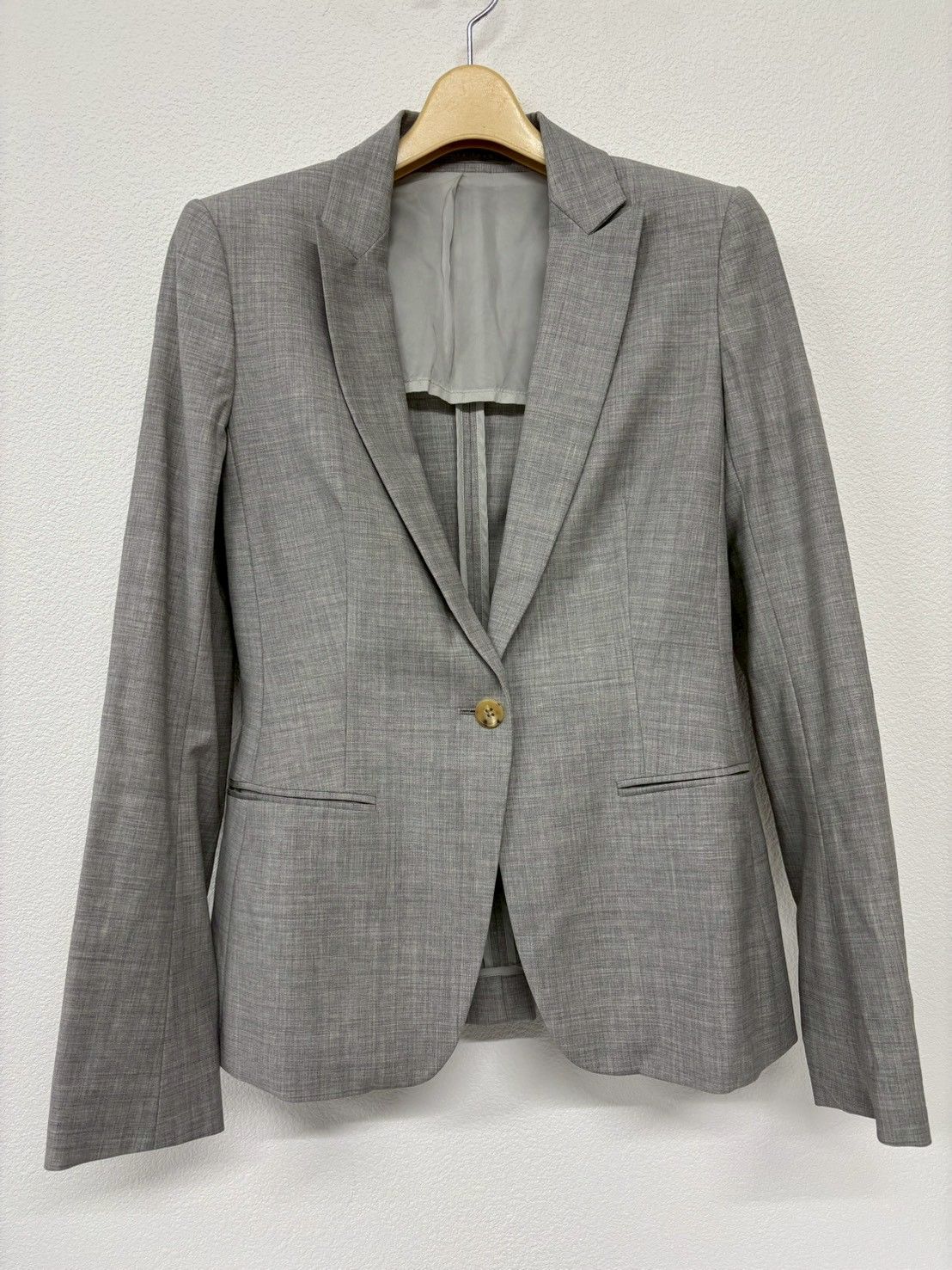 theory luxe セオリーリュクス セットアップ 36 38 グレー ジャケット