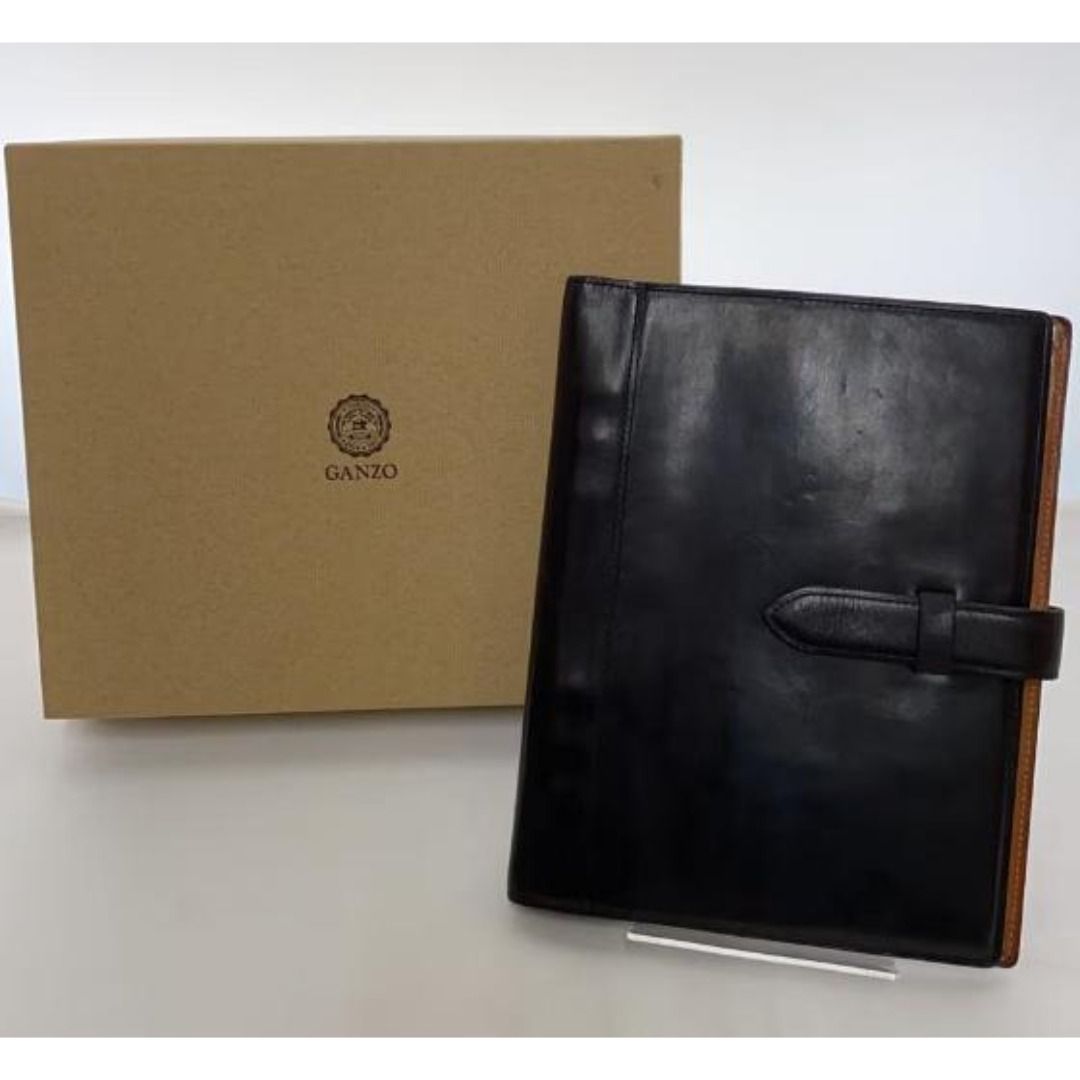 GANZO ガンゾ シンブライドル A5サイズ システム手帳 ダークブラウン