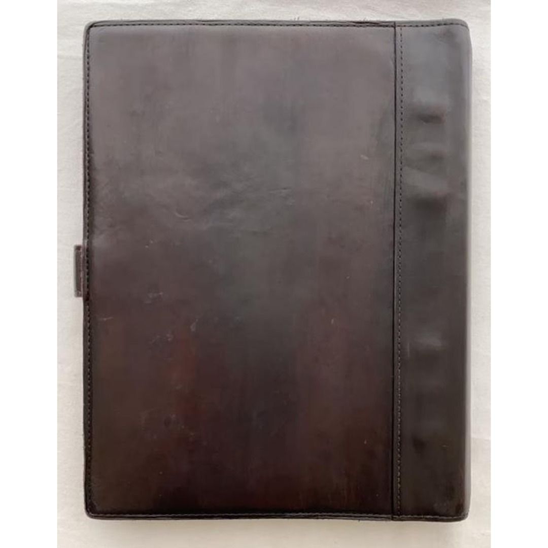 GANZO ガンゾ シンブライドル A5サイズ システム手帳 ダークブラウン 