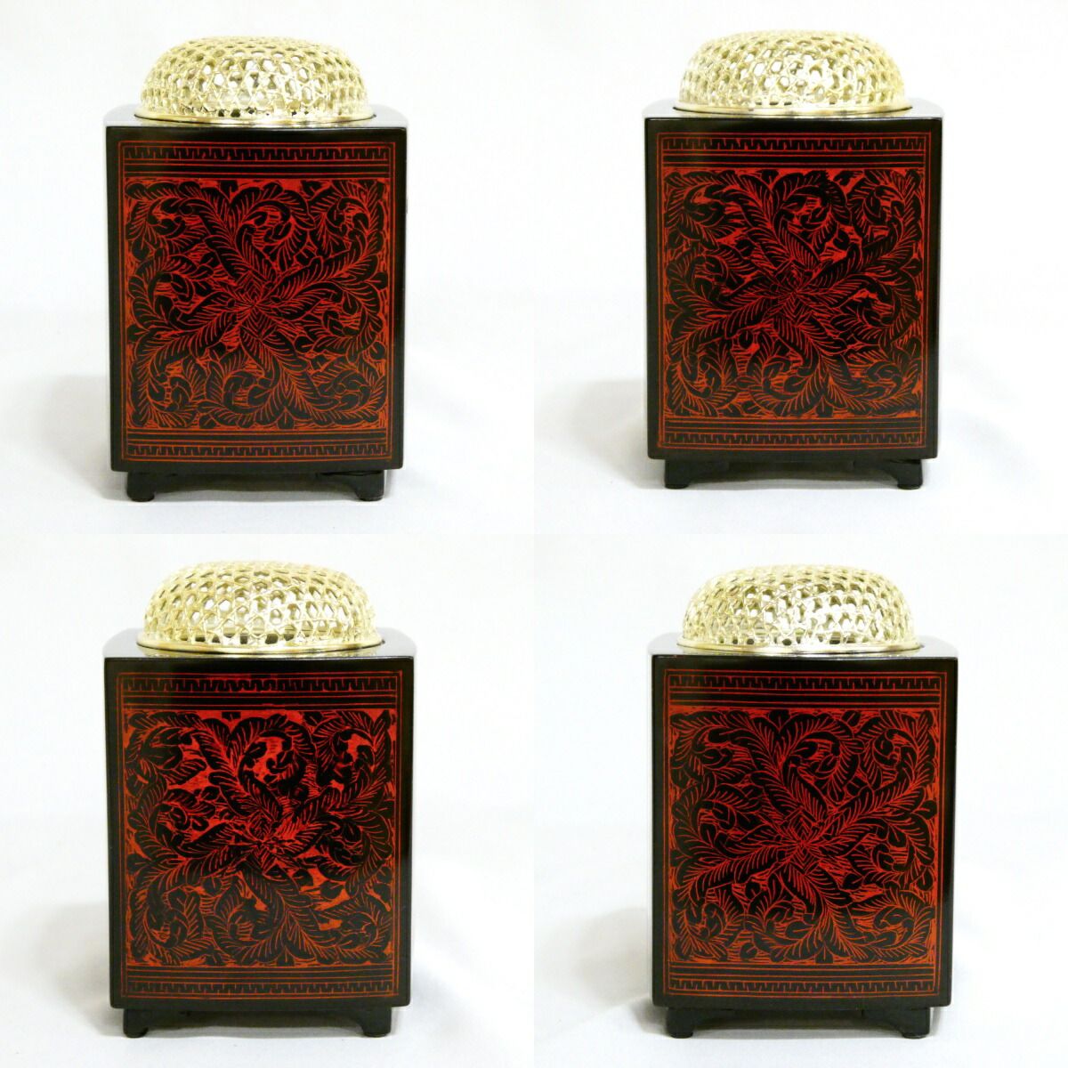 未使用品！！】隆之作 讃岐 蒟醤塗 キンマ 香炉 茶道具 煎茶 - メルカリ