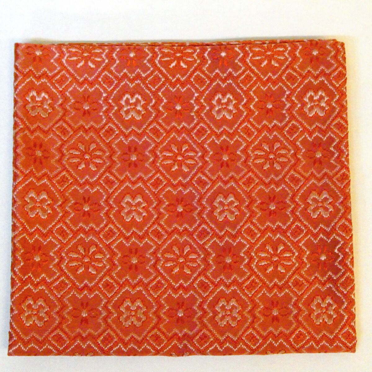 出帛紗】袋師 土田友湖作 隅入菱菊花文緞子 正絹 高級茶道具 - メルカリ