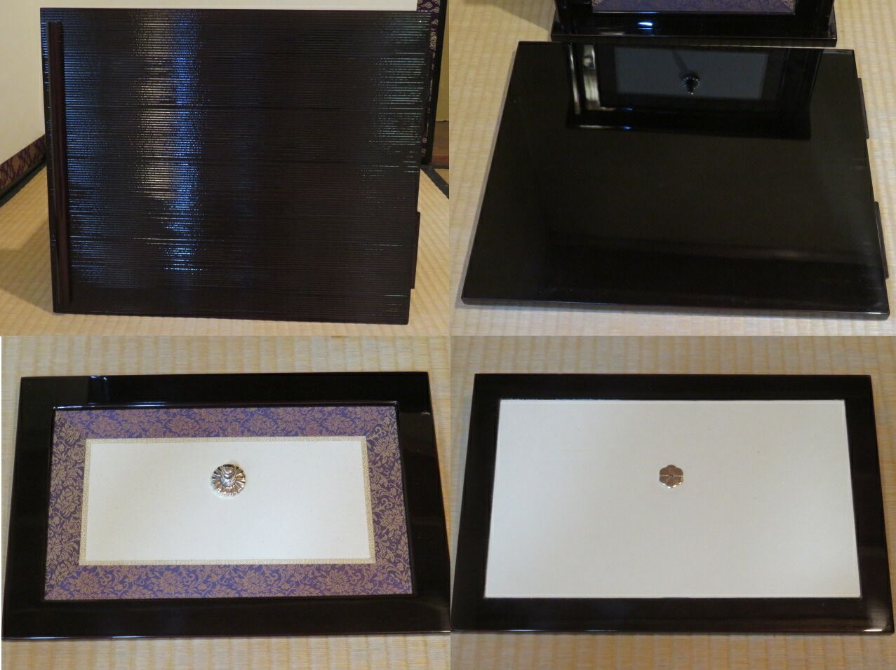 即中斎好 小袋棚 山中塗名工 中谷 秀斎 溜塗 糸目 棚物 茶道具 c502 即中斎好 小袋棚 山中塗名工 中谷 秀斎 溜塗 糸目 棚物 茶道具 c502