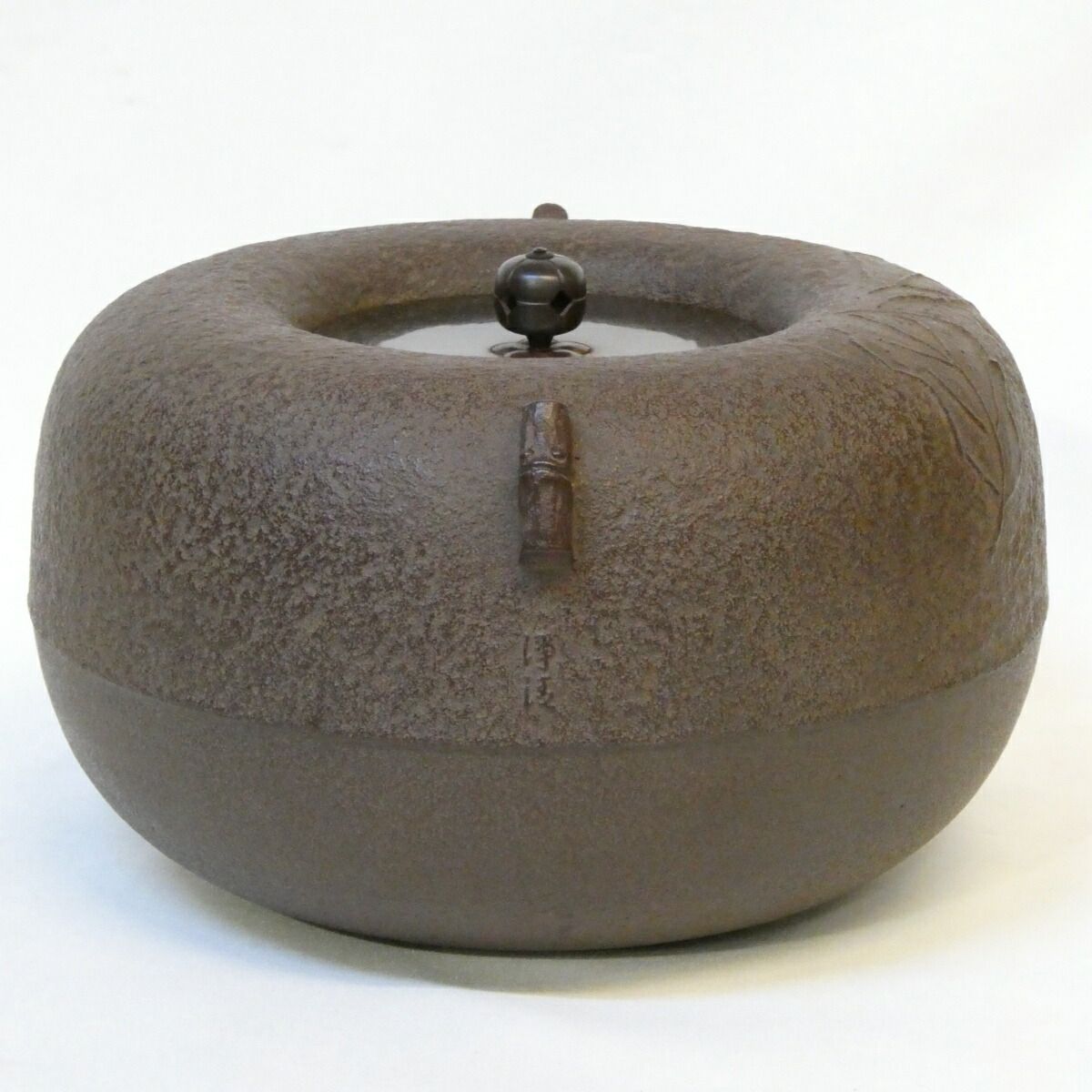 【茶道具】佐藤浄清造　紹鴎好写　鶴首釜（共箱）★送料込★ 茶道具】佐藤浄清造 紹鴎好写 鶴首釜（共箱）☆送料込☆