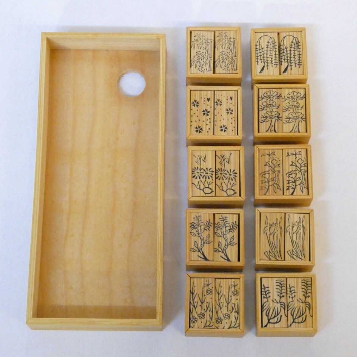 十種香札　白竹 Amazon.co.jp: 竹憲(Chikken) 十種香札 白 サイズ:縦17.3x横7.8x高さ