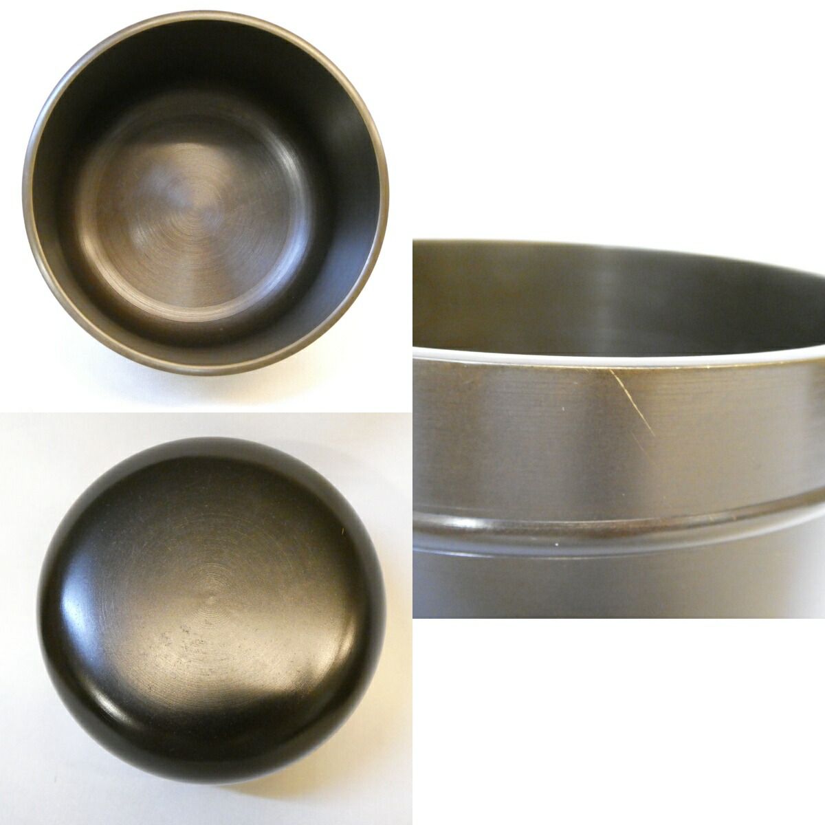 【美品】唐金皆具　金森紹栄　茶道具 唐銅皆具 金森紹栄作 茶道具 皆具 水指 建水杓立 蓋置 茶会