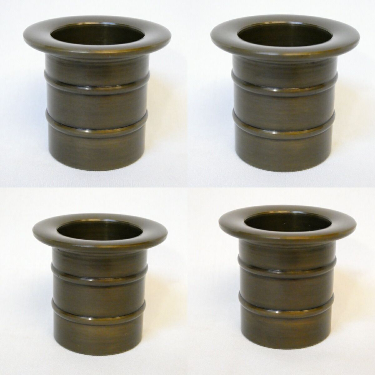 十一月の特売品】鋳師 金森紹栄作 利休好 唐銅皆具 一揃 茶道具【中古