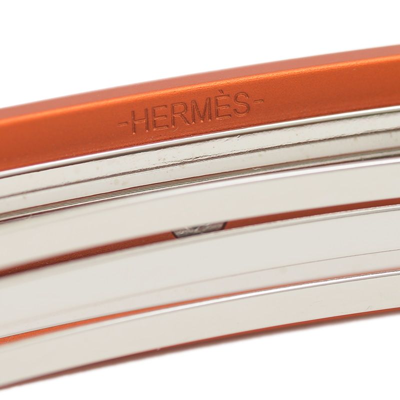 エルメス バレッタ カプリス メドール ヘアアクセサリー アルミニウム